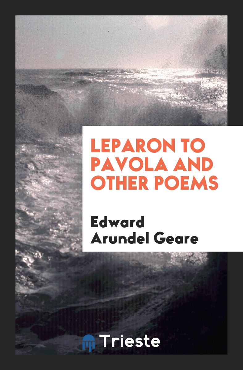 Leparon to Pavola and Other Poems