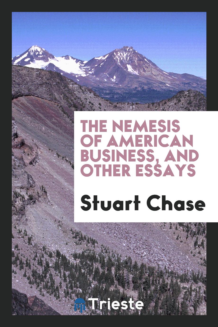 The nemesis of American business, and other essays