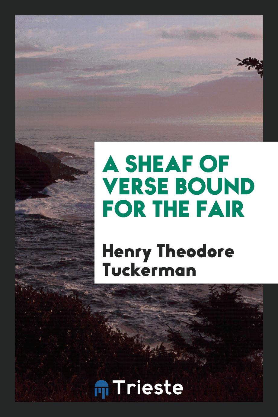 A Sheaf of Verse Bound for the Fair