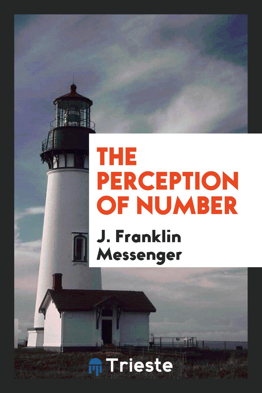The perception of number