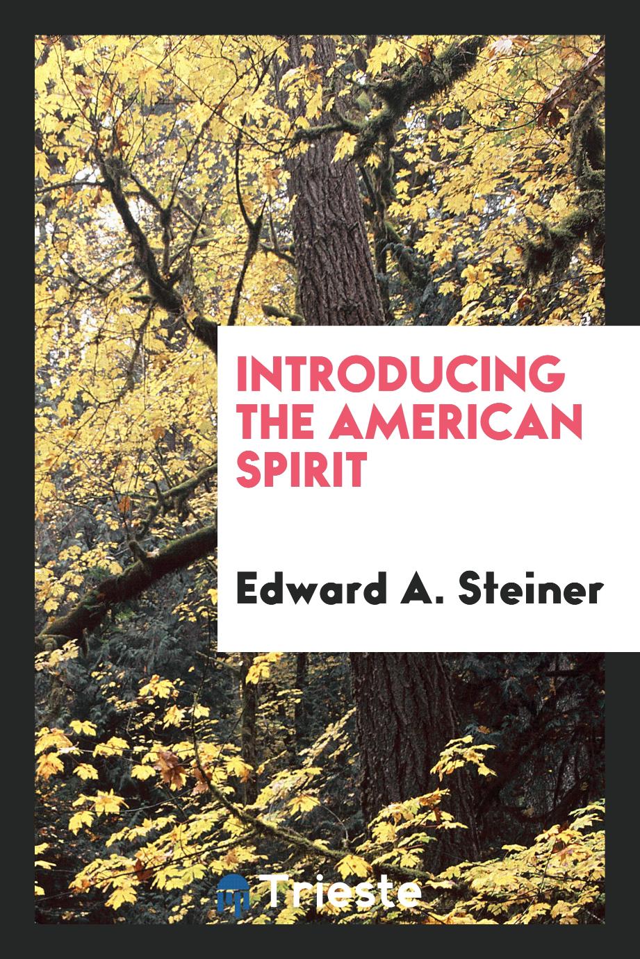 Introducing the American spirit