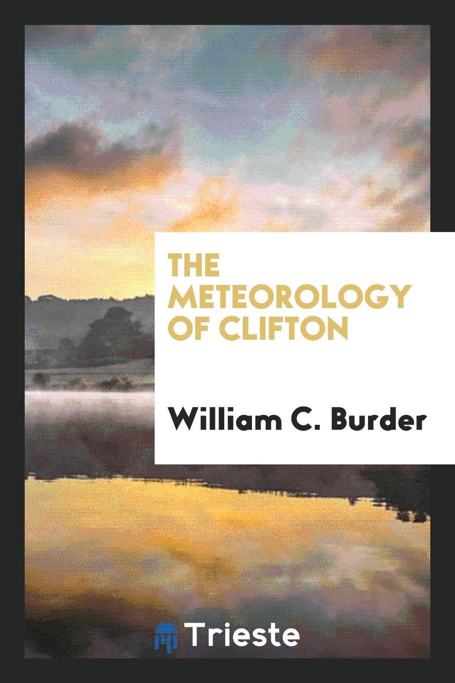 The meteorology of Clifton