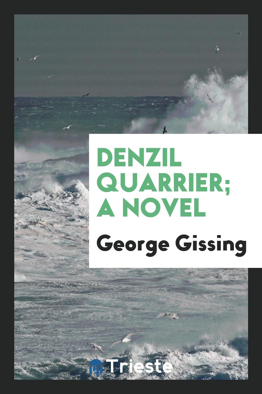 Denzil Quarrier; A Novel