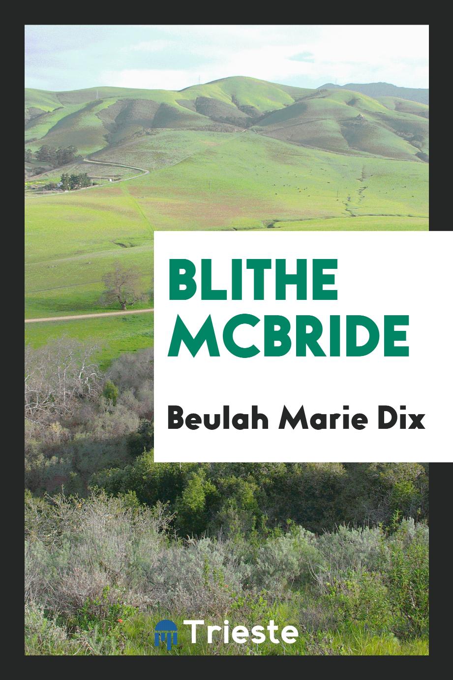 Blithe McBride