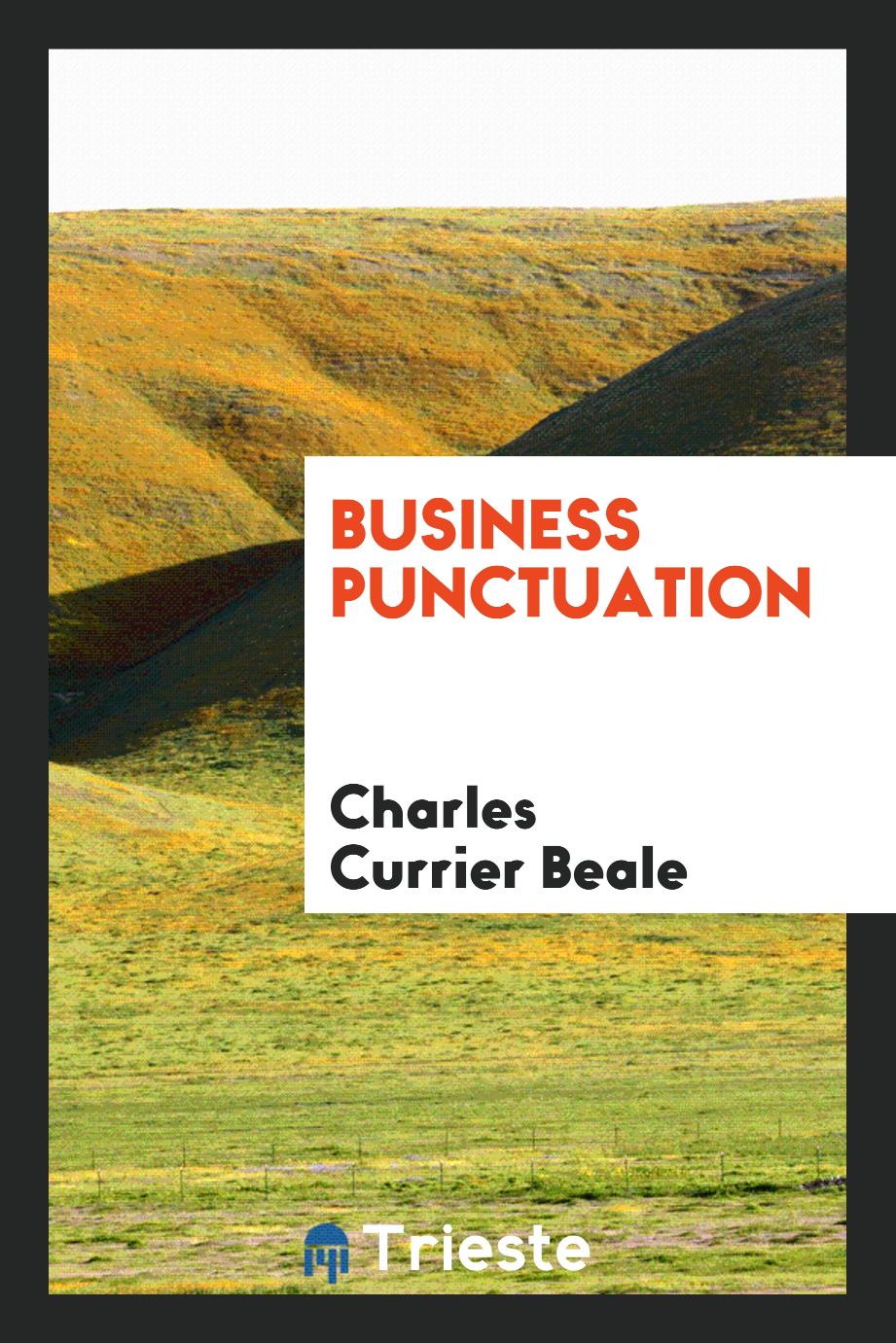 Business Punctuation
