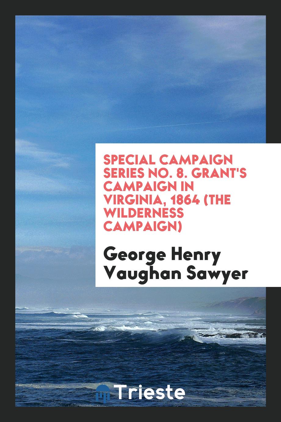 Special campaign series No. 8. Grant's campaign in Virginia, 1864 (the Wilderness campaign)