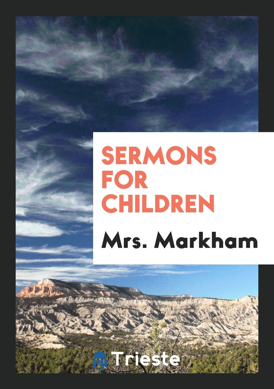 Sermons for Children