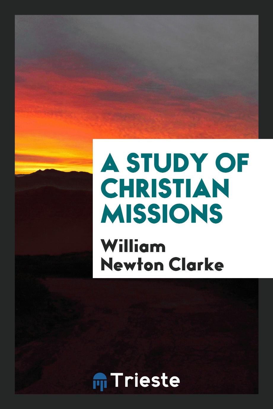 A study of Christian missions
