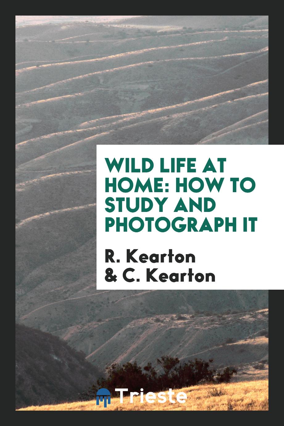 Wild Life at Home: How to Study and Photograph It