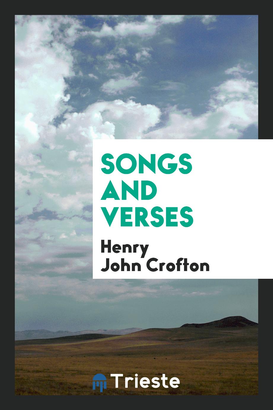 Songs and verses