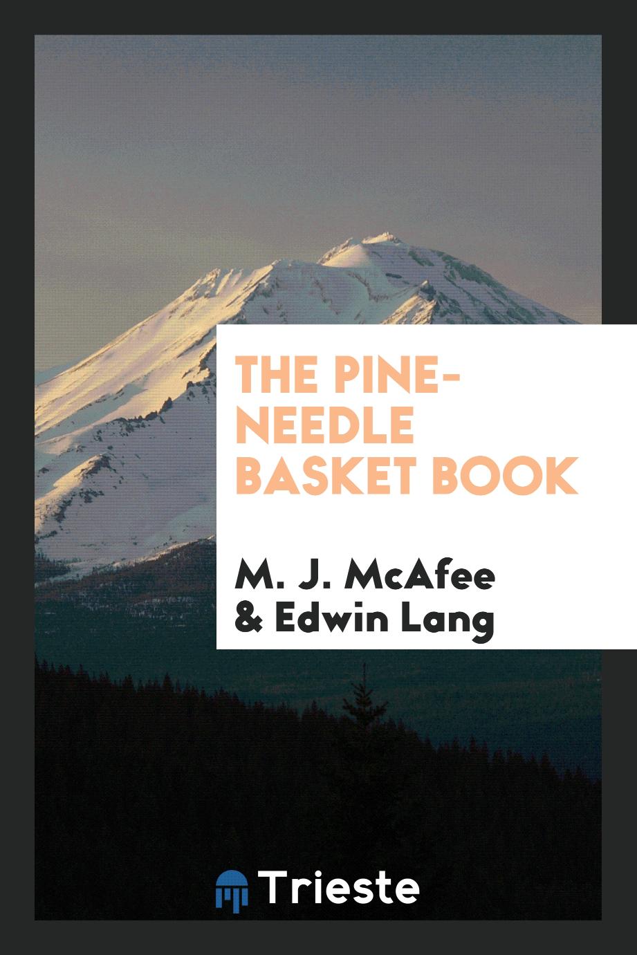 The pine-needle basket book