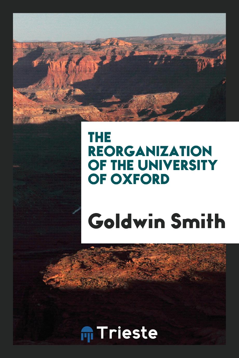 The Reorganization of the University of Oxford