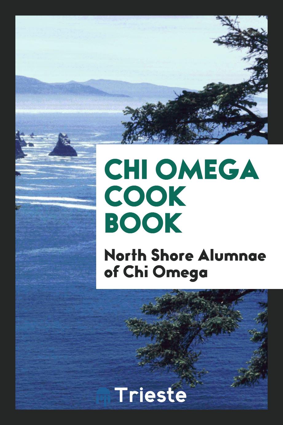 Chi Omega cook book