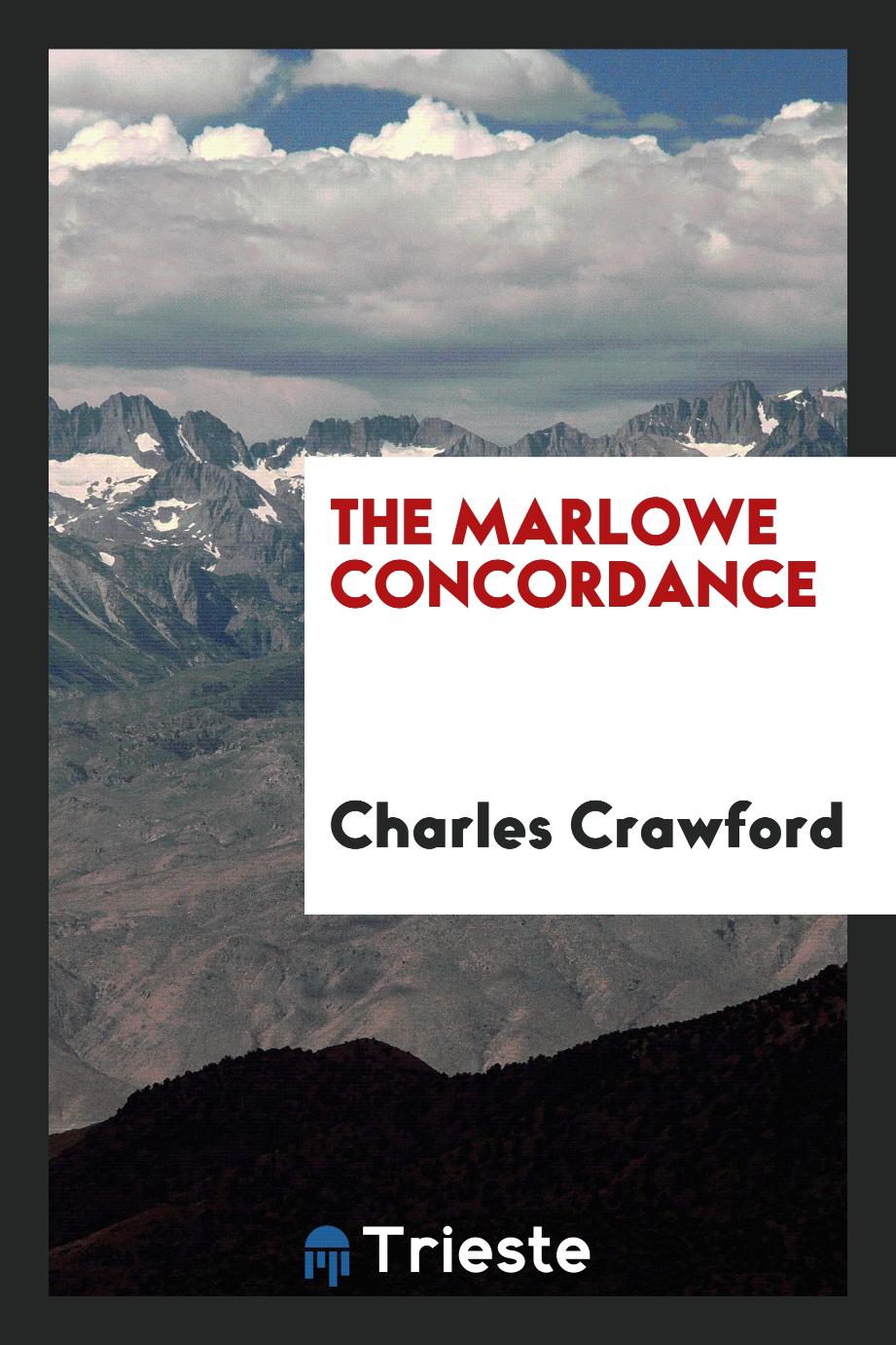 The Marlowe Concordance