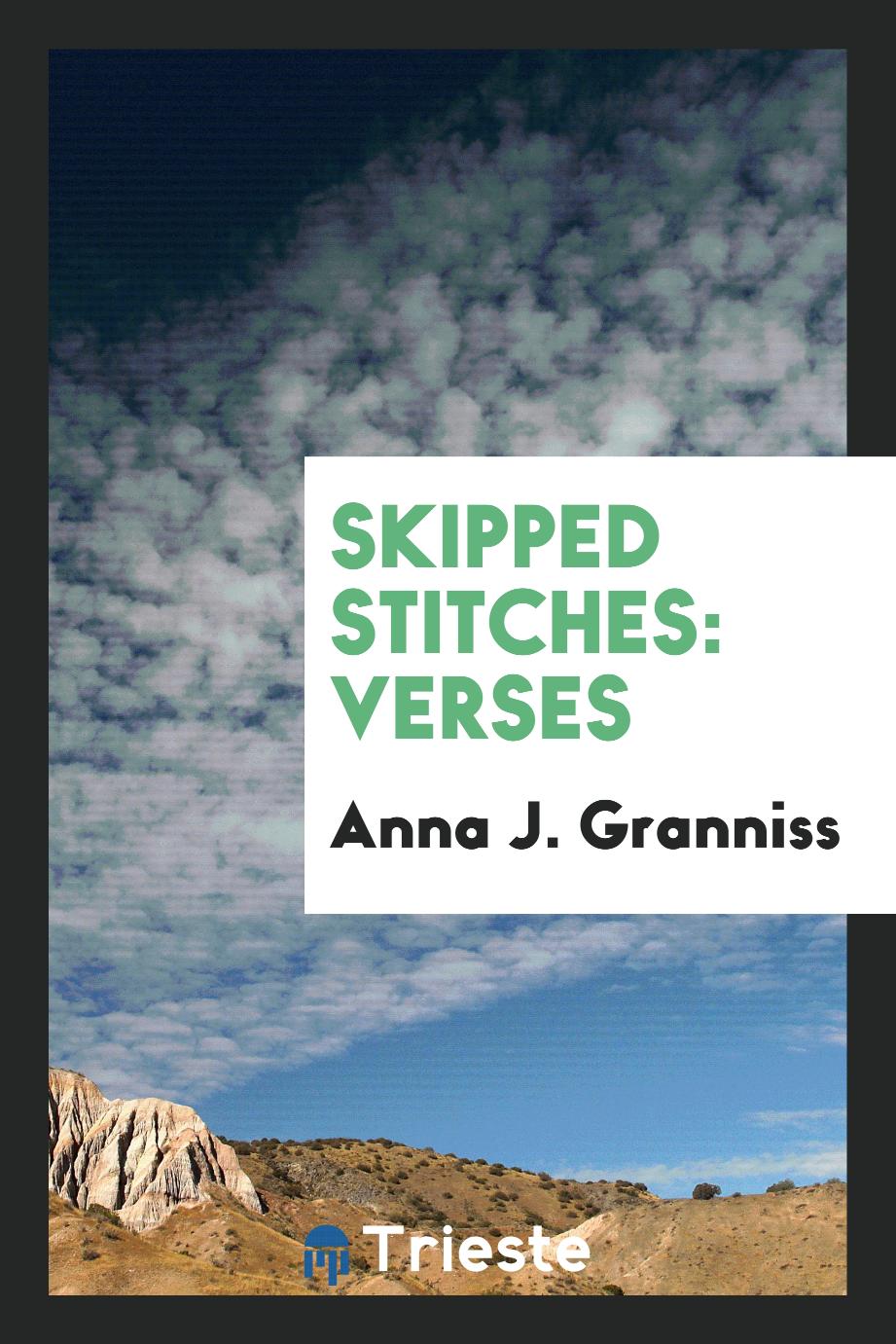 Skipped Stitches: Verses