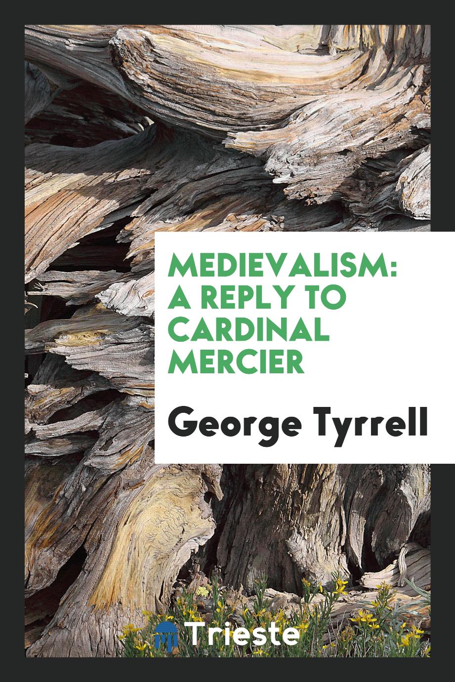 Medievalism: a reply to Cardinal Mercier