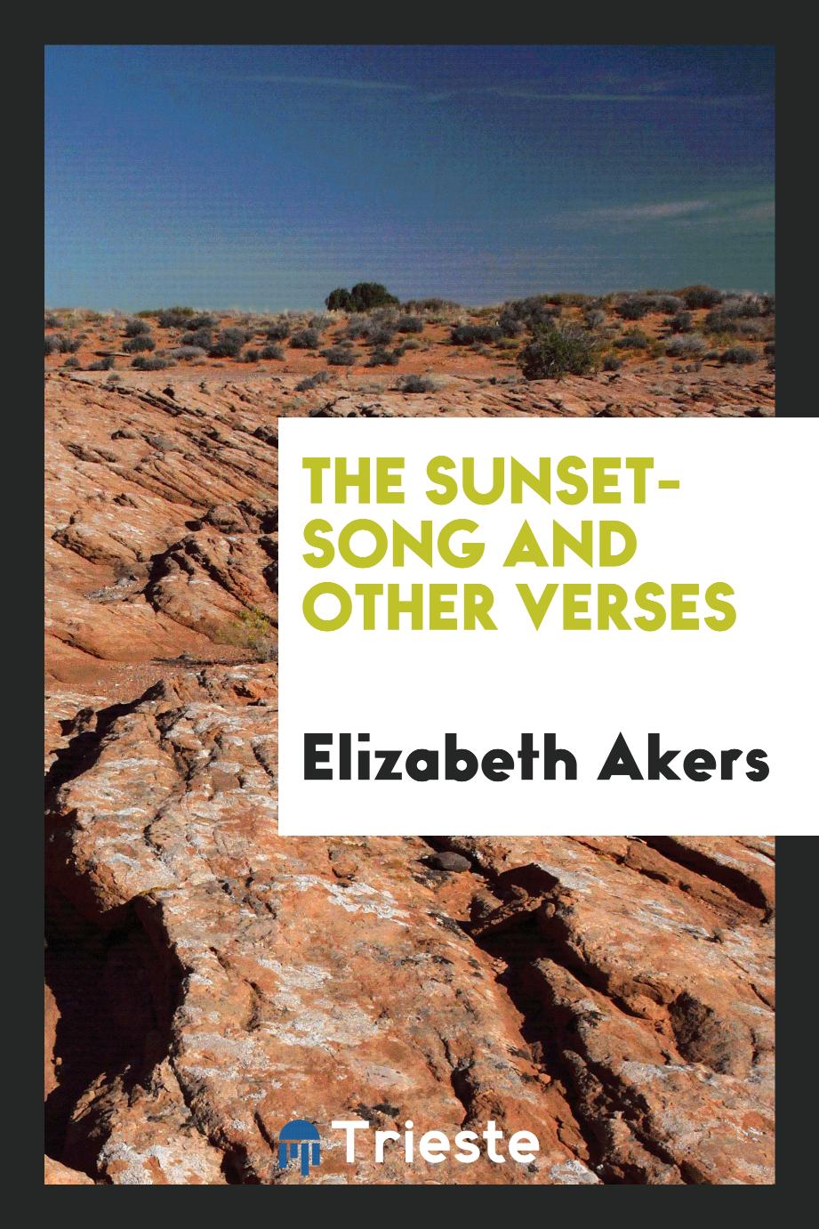 The Sunset-Song and Other Verses