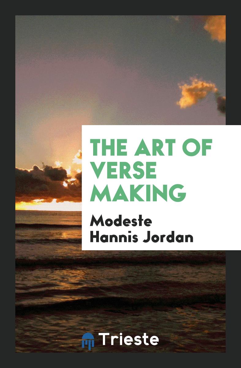 The Art of Verse Making